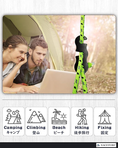 Rope Tensioner Aluminum Alloy Camping Tent Guyline Cord Adjuster Camping of Gear - Image 3