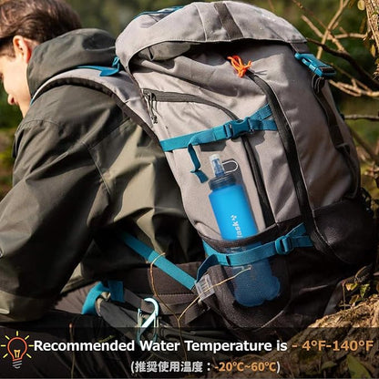 Azarxis TPU Soft Flask Collapsible Water Bottle Running Folding Gel Water - Image 7