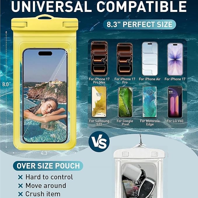 Universal Waterproof Phone Case, - Image 2