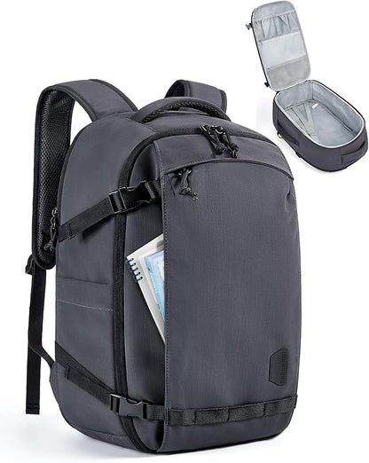 BAGSMART Travel Backpack Women, 17.3 Inch Carry On Backpack Flight Approved by BAGSMART