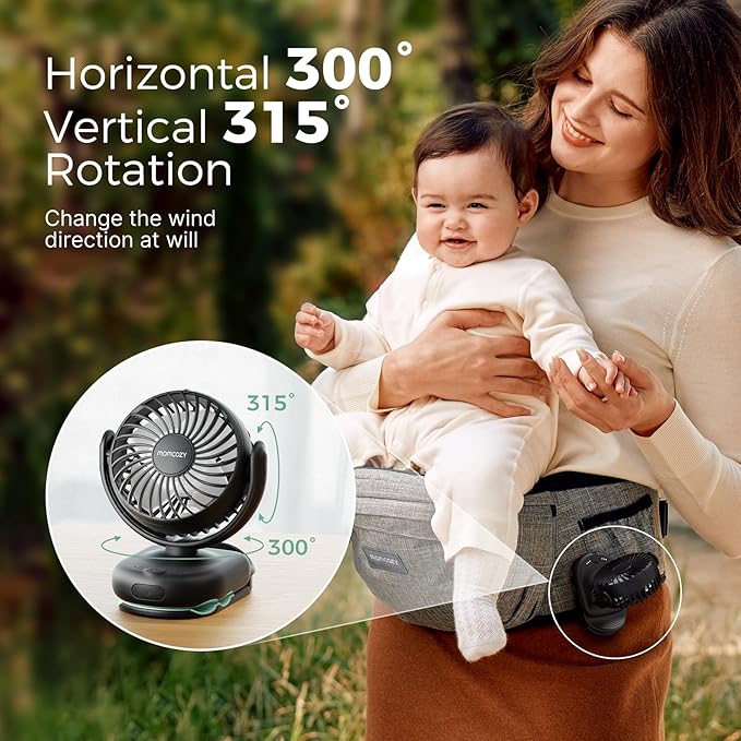 Momcozy Portable Stroller Fan - Image 7