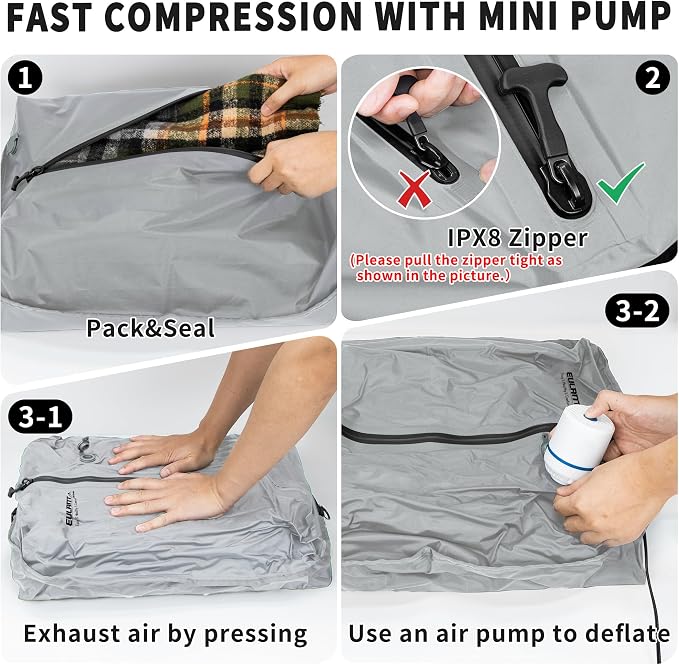 Reusable Vacuum Bags for Travel - Image 7
