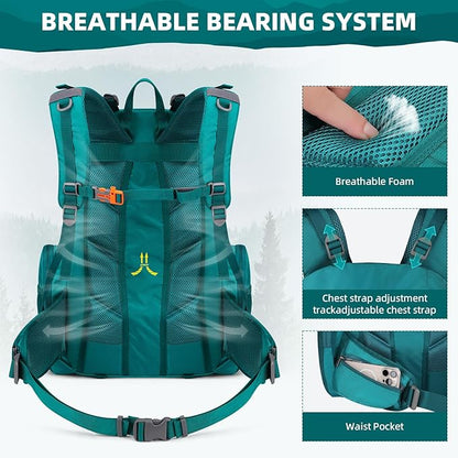 Maelstrom Hiking Backpack, 40L Waterproof Camping Daypack - Image 5