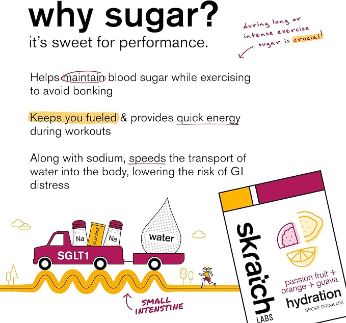 Skratch Labs Hydration Sports Drink Mix Packets – Real‑Fruit Electrolyte Powder - Image 11