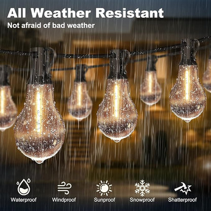 100FT Outdoor String Lights Waterproof - Image 4