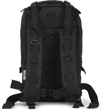 30L Black Tactical Backpack - Image 7