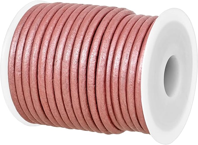GENIQUE Real/Genuine Round Leather String Cord by GENIQUE