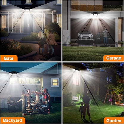 Solar Lights Outdoor, 3 Head Solar Motion Lights Outdoor - Image 7