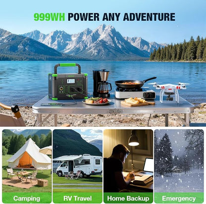 EBL 1000W Portable Power Station - Image 9