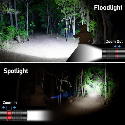 Blukar Flashlight Rechargeable, High Lumens Flashlight, Super Bright Small LED - Image 3