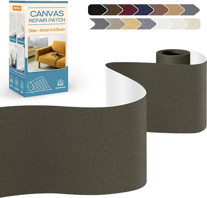 KING MOUNTAIN Canvas Repair Tape, Outdoor Gear Patch, 4×63 Inches, Waterproof by ForABetterHomeLife