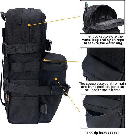 EXCELLENT ELITE SPANKER Tactical MOLLE Hydration Backpack Water Bladder Carrier - Image 4