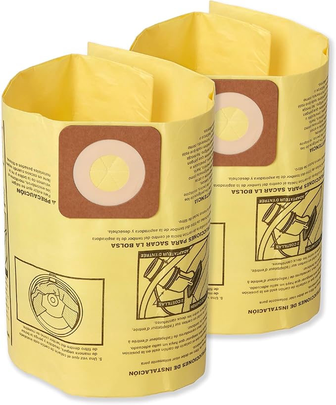 CRAFTSMAN CMXZVBE39970 Genuine Fine Dust Wet Dry Vac Dust Collection Bags by CRAFTSMAN