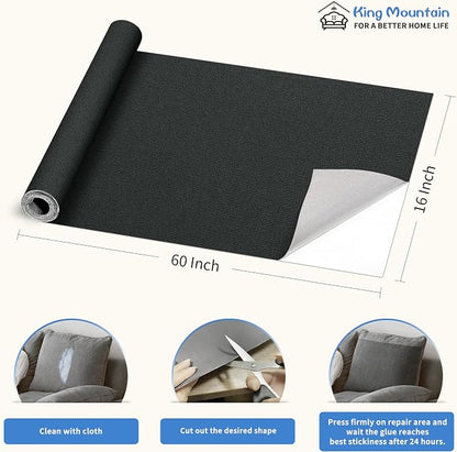 KING MOUNTAIN Canvas Repair Patch 16×60 Inch Self-Adhesive Waterproof Fabric - Image 4