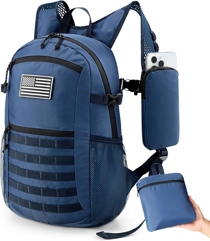Small 20L Foldable Hiking Daypack by KOOKOOMIA
