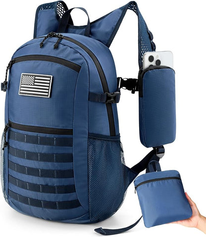 Small 20L Foldable Hiking Daypack by KOOKOOMIA
