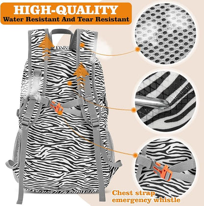 ZOMAKE Lightweight Packable Backpack 30L, Foldable Hiking Backpacks Water - Image 5