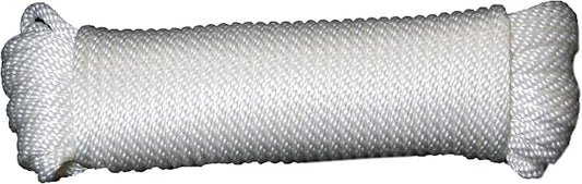 T.W Evans Cordage 44-125 3/8-Inch Solid Braid Nylon Rope 50-Feet Hank by Unknown