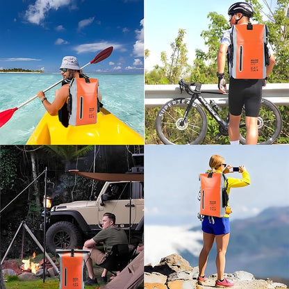 Waterproof Backpack, Waterproof Backpack That Can Float, Suitable - Image 3