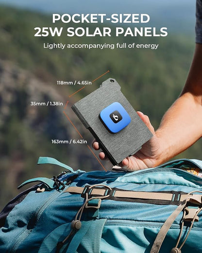 BigBlue Ultra-Light Portable 25W Solar Panel Charger - Image 4