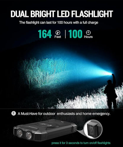 BLAVOR Solar Power Bank 10, Portable Wireless Charger, 20W Fast Charging - Image 7