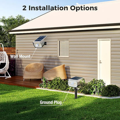 nipify 10 Pack Solar Spot Lights Outdoor Motion Sensor - Image 3