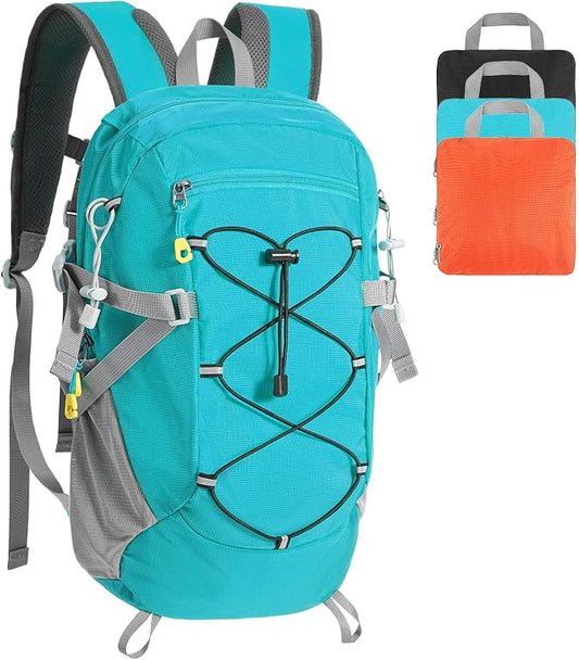 20L Hiking Backpack Lightweight Packable Hiking Daypack, Foldable Small Travel by Unknown
