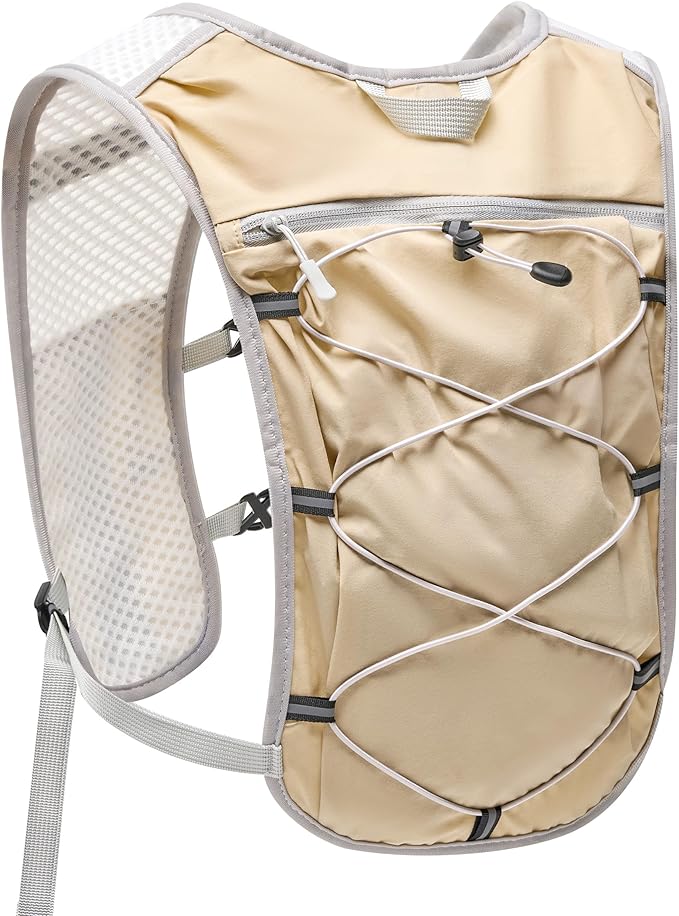 Small Lightweight Hiking Backpack, 3D Breathable Mesh Backpack by MORELKE
