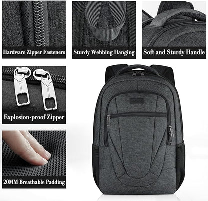 BIKROD Travel Laptop Backpack for Men and Women, Backpacks for School Teen Boys - Image 3