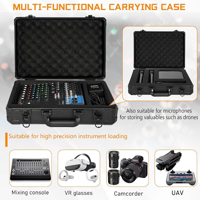 15 Inch Aluminum Carrying Case 15 X 11 X 4.3 Inch Ideal - Image 3