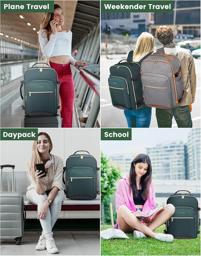 LOVEVOOK Travel Backpack for Women & Men 40L, Airline Approved Carry On - Image 8