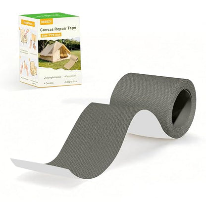 Besezx Canvas Repair Tape, Outdoor Gear Patch, 3x79 Inches, Waterproof by Besezx