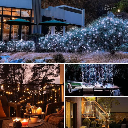 btfarm 2 Pack Solar String Lights Outdoor - Image 5