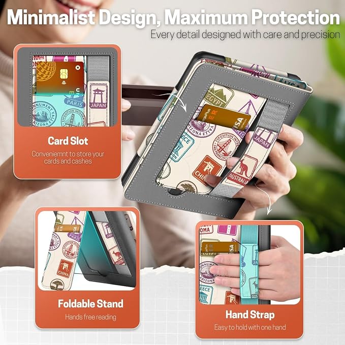 TNP Stand Case for Kindle Paperwhite 12th Generation 2024 / Kindle Colorsoft - Image 3