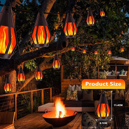 Solar String Lights for Outside, 21Ft Solar Gazebo Lights - Image 2