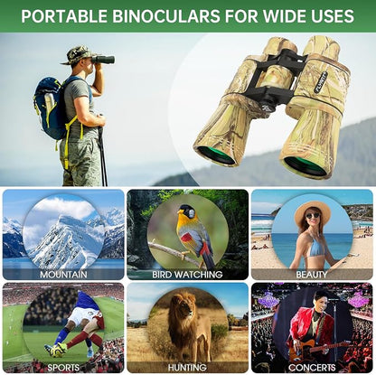 20x50 High Powered Binoculars for Adults, Waterproof Binoculars - Image 6