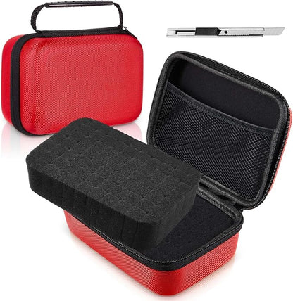 Relaxweex EVA Hard Case with Customizable Foam 7.8 x 6.3 x 3.5 Inch Protective by Relaxweex
