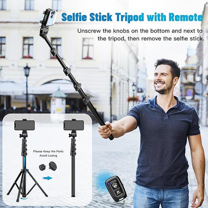 Victiv Phone Tripod, Sturdy & Stable, Adjustable Camera Stand & Selfie Stick - Image 5