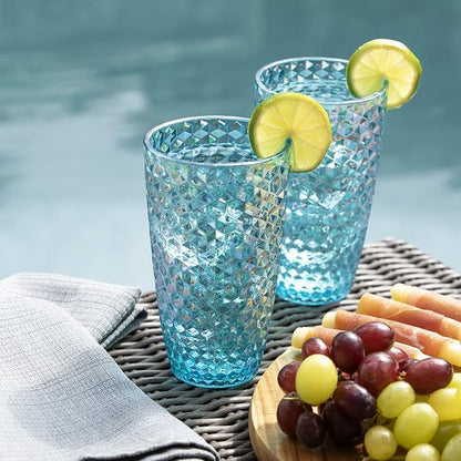 BELLAFORTE Shatterproof Tritan Plastic Tall Tumbler, 19oz - Image 6