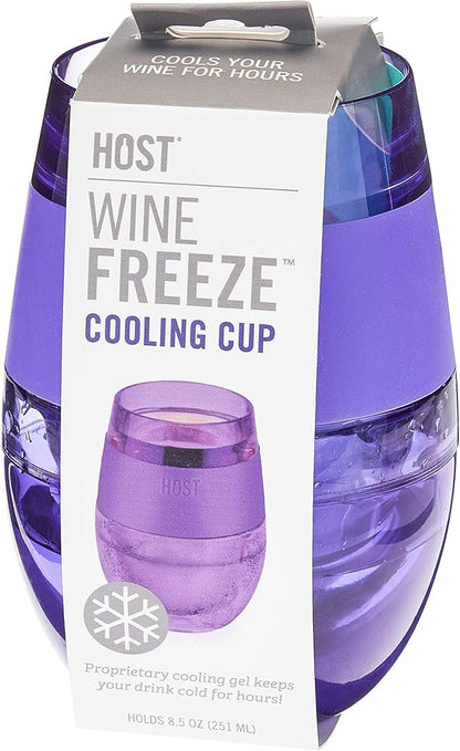 Host Cooling Cup Set of 1 Plastic Double Wall Insulated Freezable Drink - Image 11