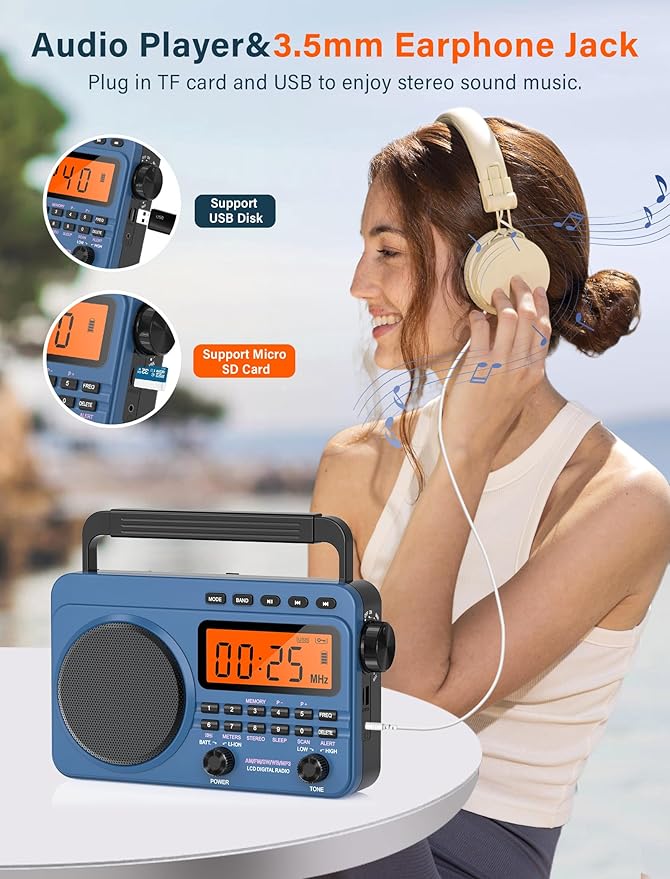Digital AM FM Shortwave Radio - Image 6