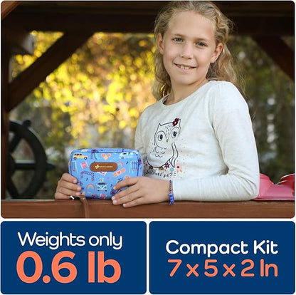 KeepGoing Travel First Aid Kit for Kids – 130 Pc. for Car, Diaper Bag & Backpack - Image 6