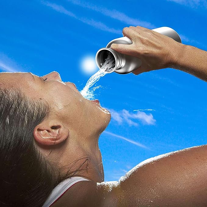 TRIPLE TREE 34 OZ Uninsulated Single Walled Stainless Steel Sports Water Bottle - Image 7