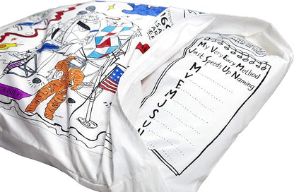 eatsleepdoodle - Coloring Pillowcase - Image 6