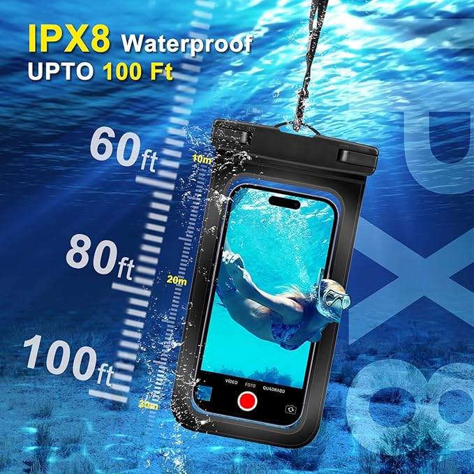 2 Pack Waterproof Phone Pouch - Image 6