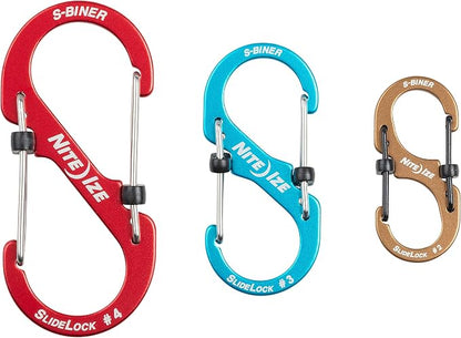 Nite Ize S-Biner SlideLock Stainless Steel Dual Locking Carabiner - Image 3