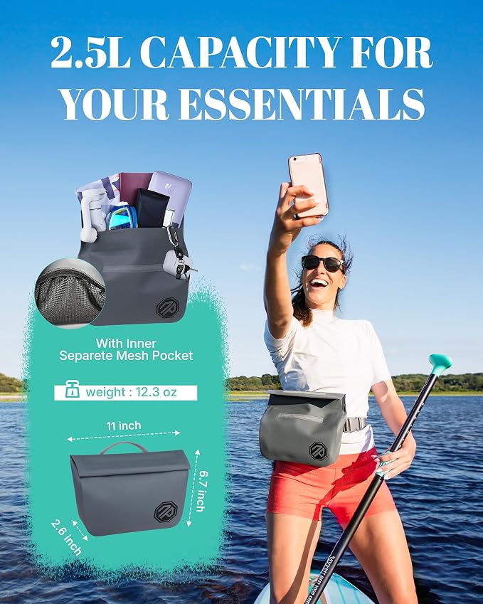 Niphean IPX7 Waterproof Fanny Pack - Image 5