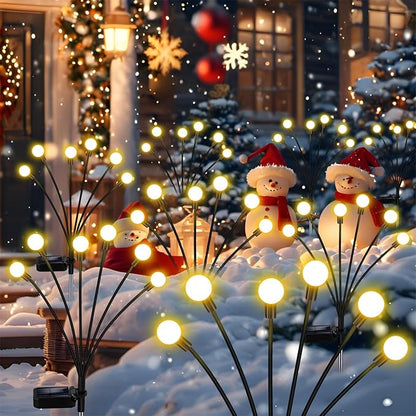 ZFNN Solar Garden Lights Outdoor, 10 Pack 60 LED Solar Firefly Lights, Swaying - Image 8