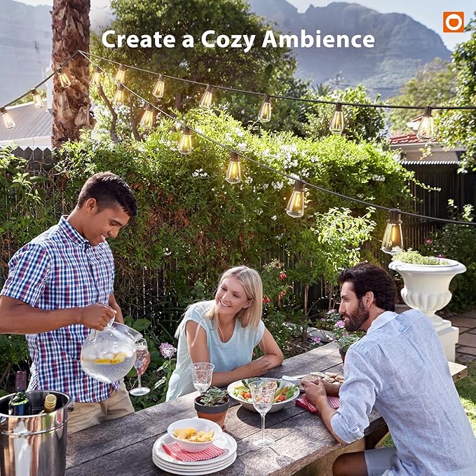 addlon 102FT Solar String Lights Outdoor - Image 9