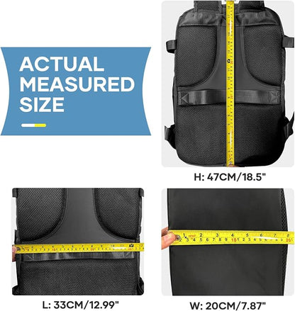 coowoz Large Travel Backpack For Women Men, Carry On Backpack Flight Approved - Image 8